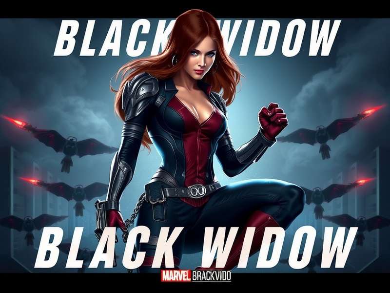 Black Widow Game Cover Art